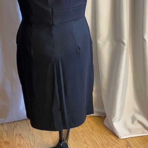 Black sleeveless dress with jeweled neckline in size 10 by CONNECTED APPAREL - Picture 10 of 12